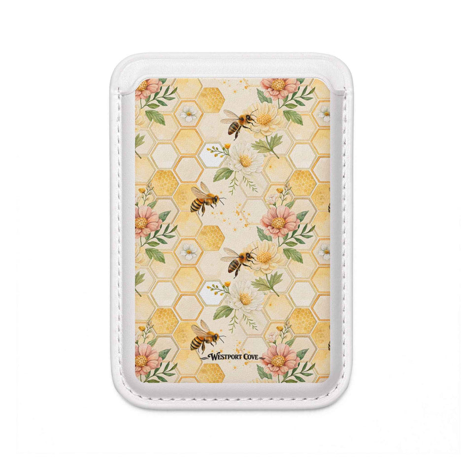Honeycomb Heaven - MagSafe Vegan Card Holder