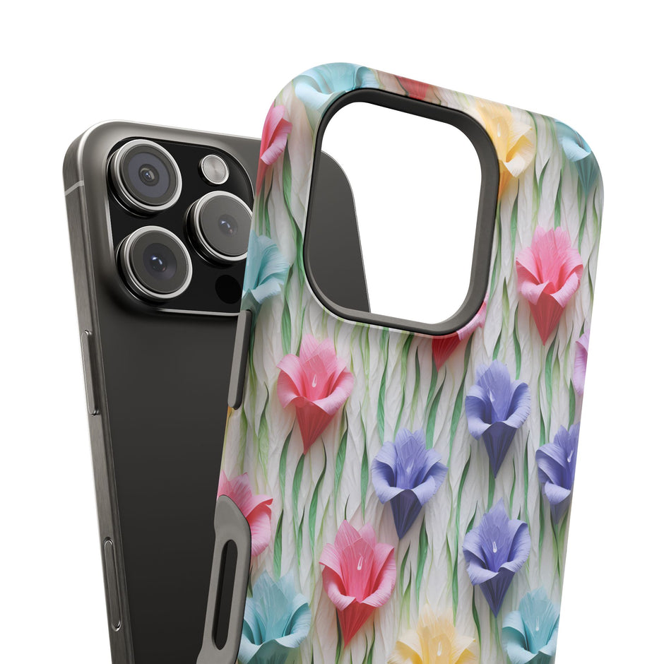 Floral Origami - Extreme Impact MagSafe Phone Case
