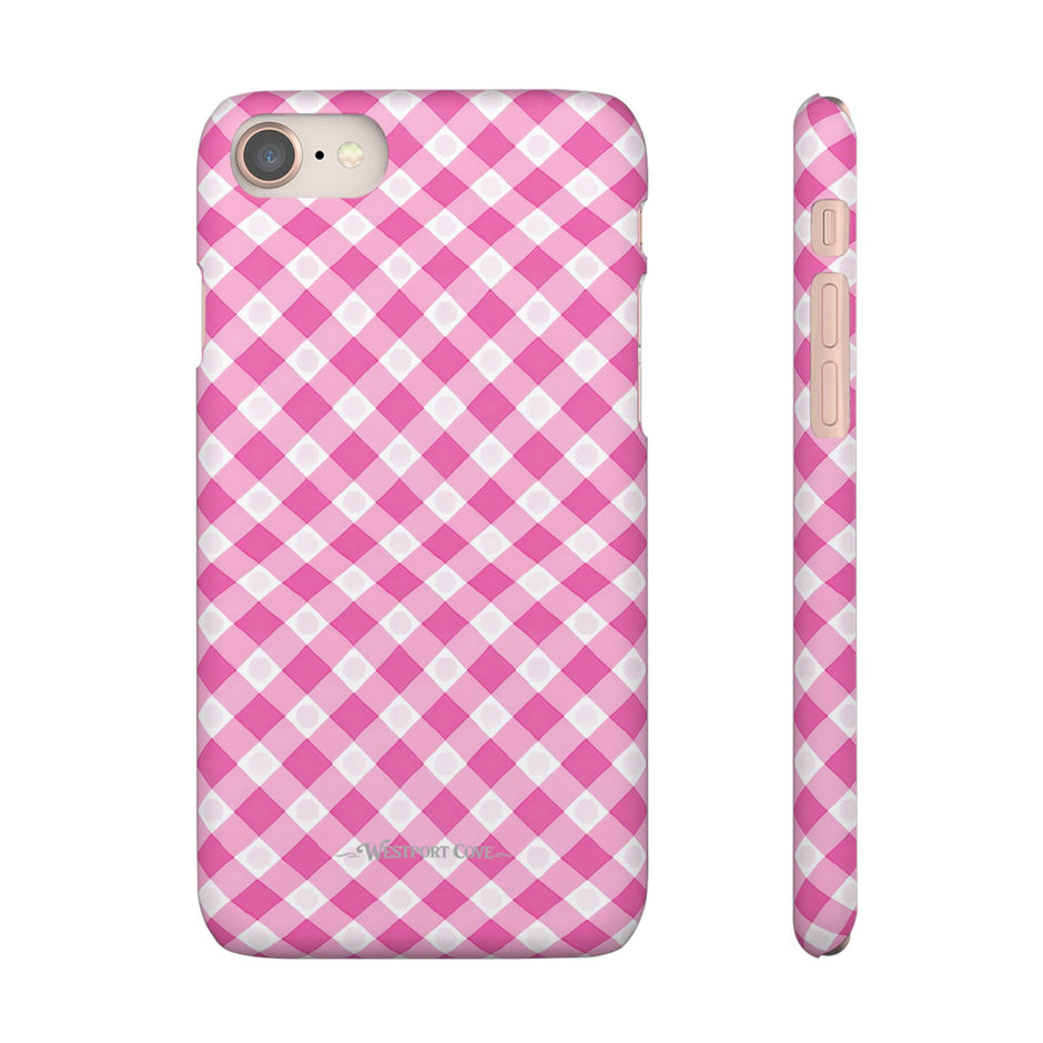 Pink Gingham - Elite Case