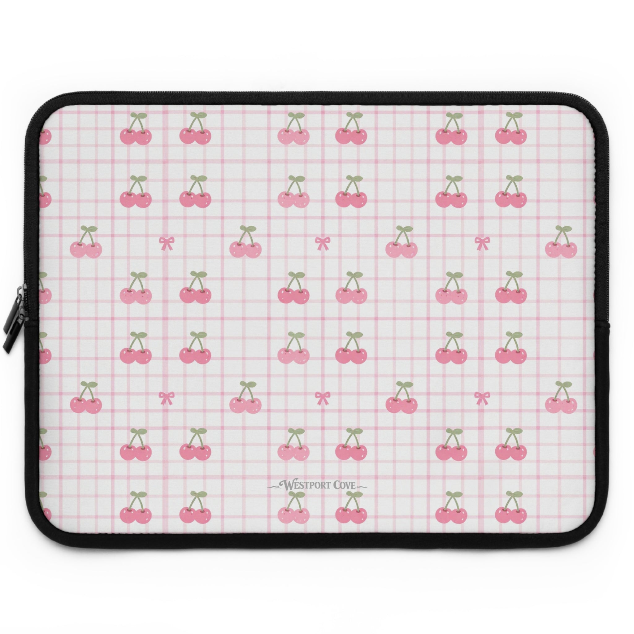 Cherry Ice Cream Smile - Safe Harbor Laptop Sleeve