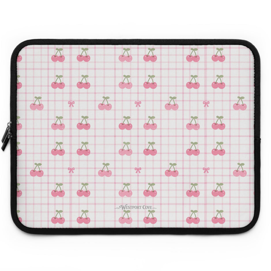 Cherry Ice Cream Smile - Safe Harbor Laptop Sleeve