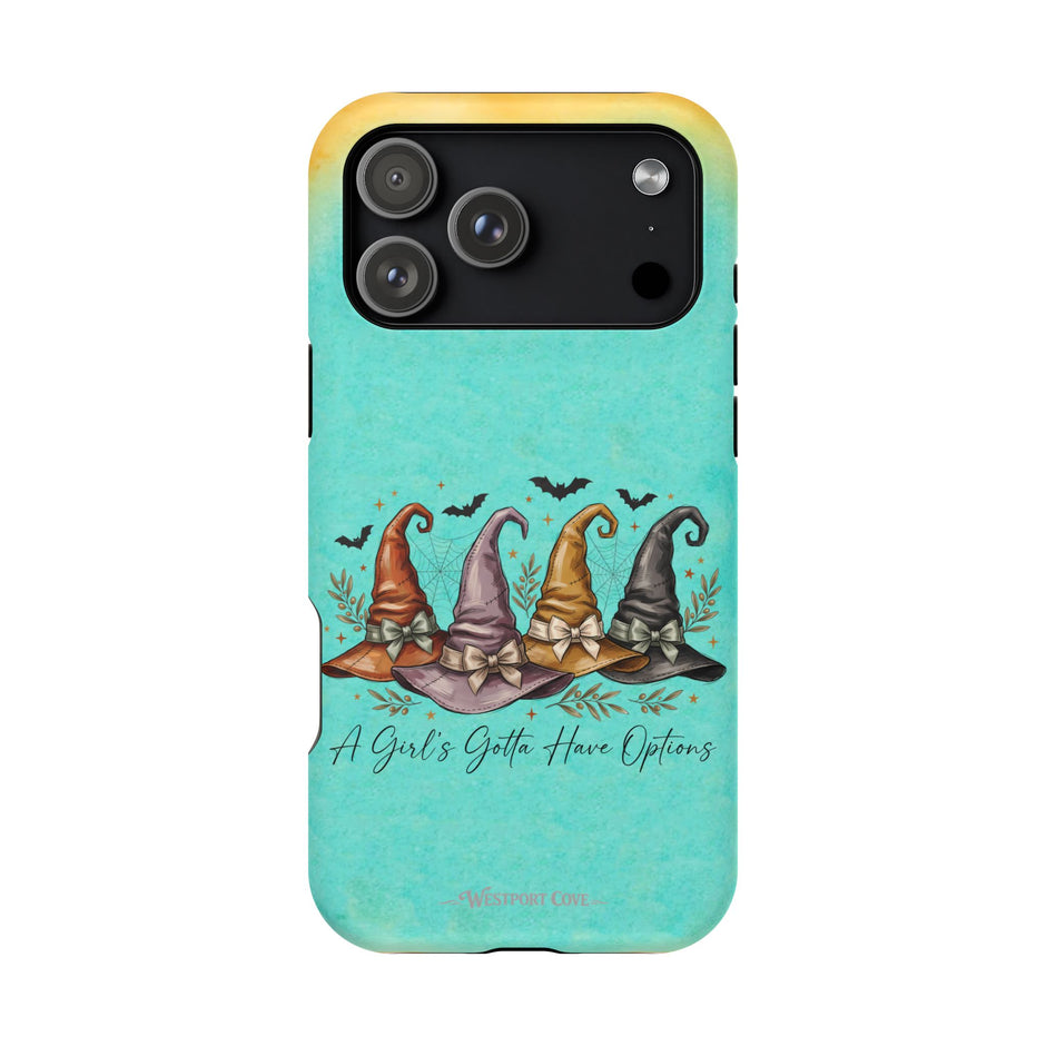 A Girl’s Gotta Have Options - Extreme Phone Case - Westport Cove
