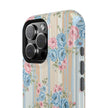 Floral Vintage Stripe - Extreme MagSafe Phone Case