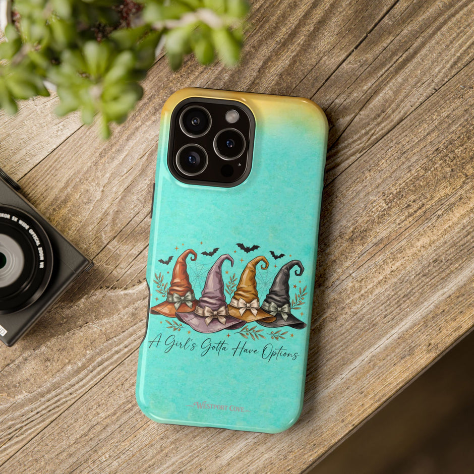 A Girl’s Gotta Have Options - Extreme Phone Case - Westport Cove