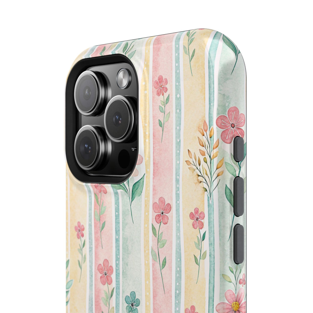 Floral Stripe - Extreme MagSafe Phone Case