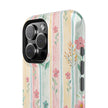 Floral Stripe - Extreme MagSafe Phone Case