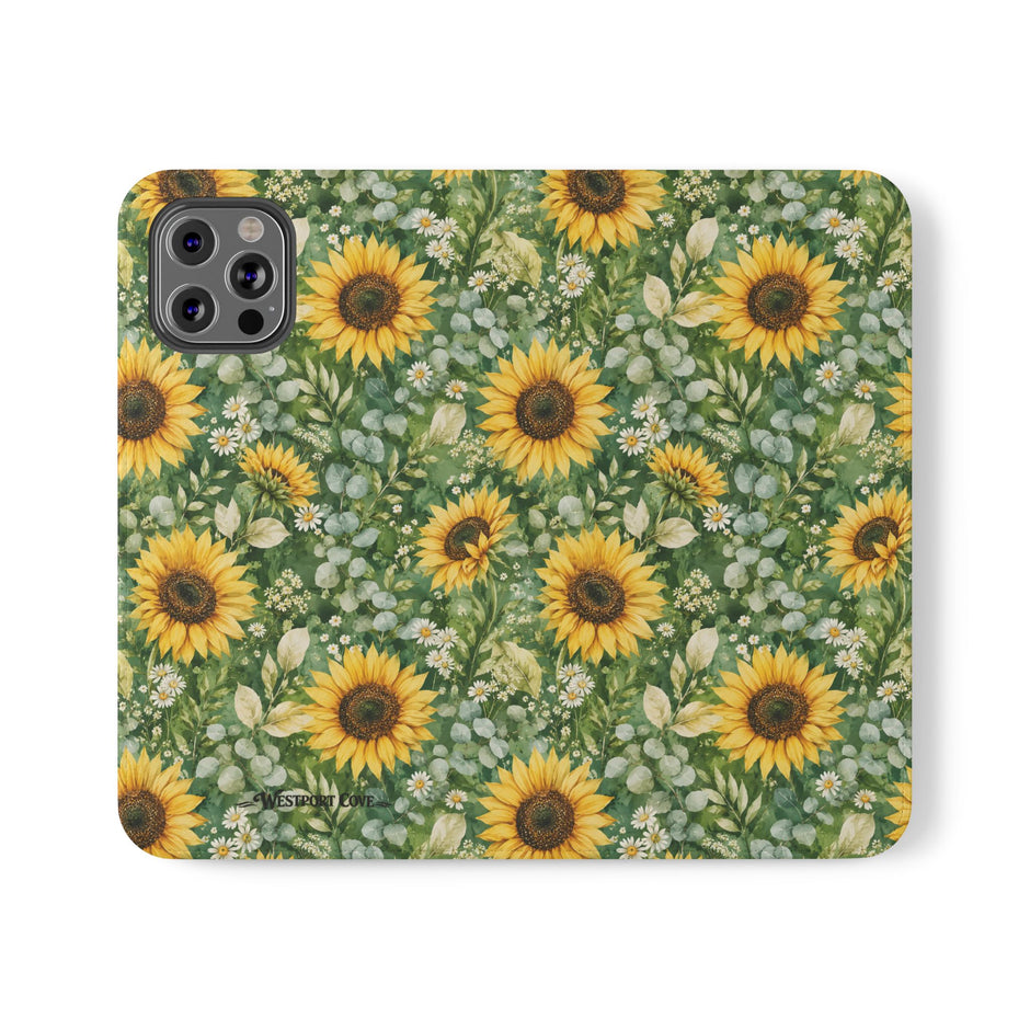 Sunflower Garden - Flip Case