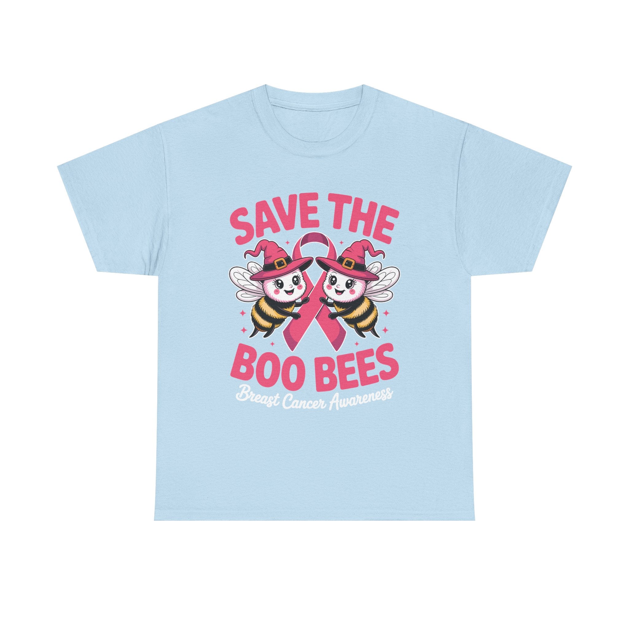 Save the Boo Bees T-Shirt — Breast Cancer Awareness Pink Ribbon Tee