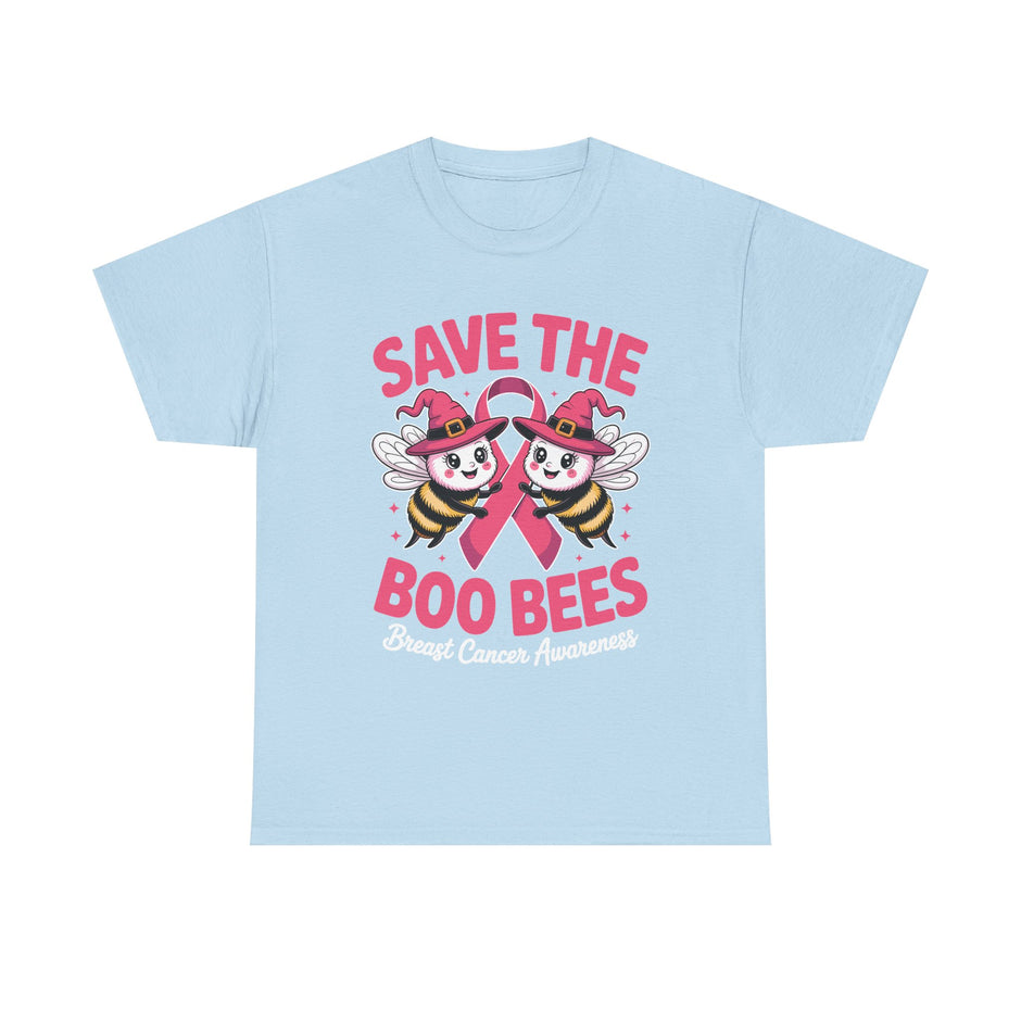Save the Boo Bees T-Shirt — Breast Cancer Awareness Pink Ribbon Tee