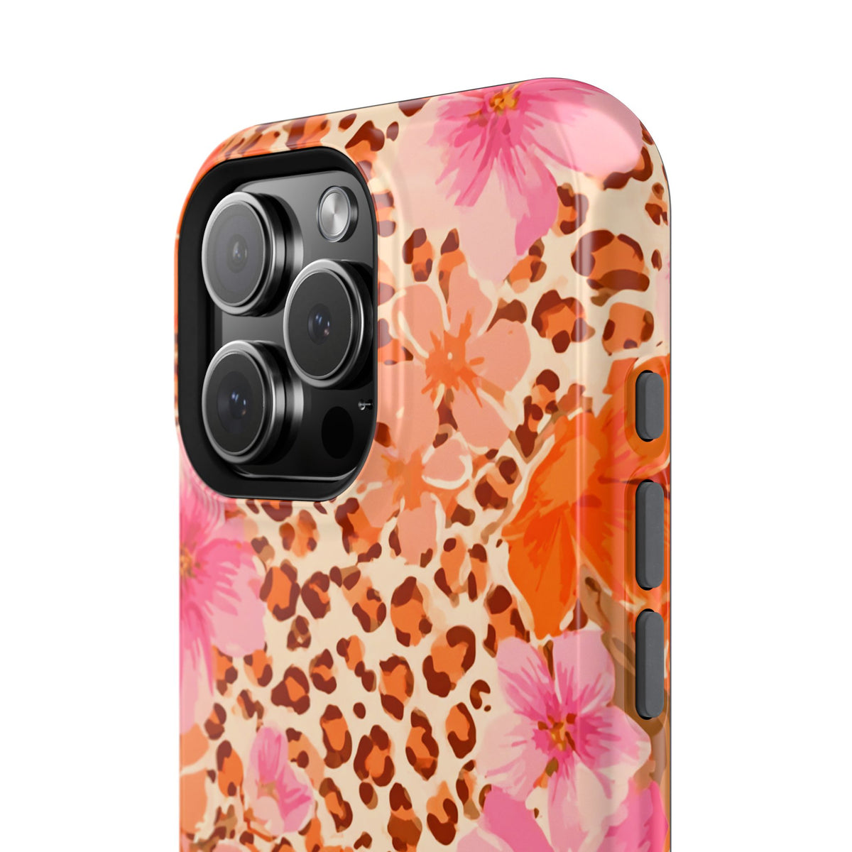 Leopard Flower - Extreme Impact MagSafe Phone Case