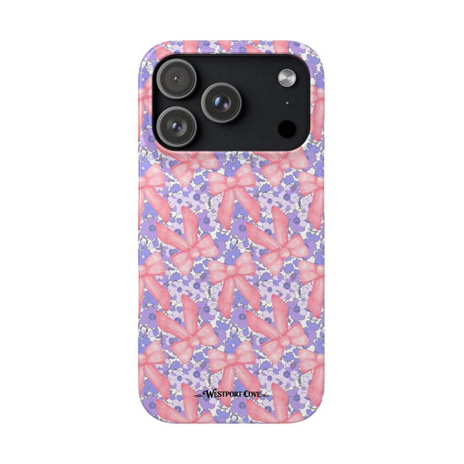 Bow Floral - Elite Phone Case