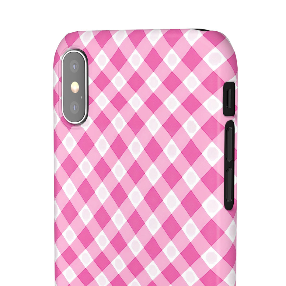 Pink Gingham - Elite Case