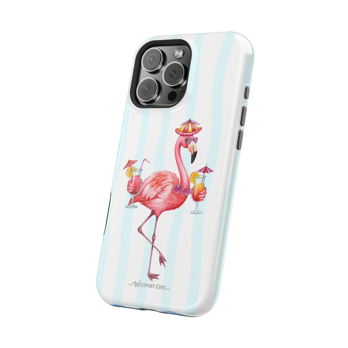 Flamingo Cocktail - Extreme MagSafe Phone Case