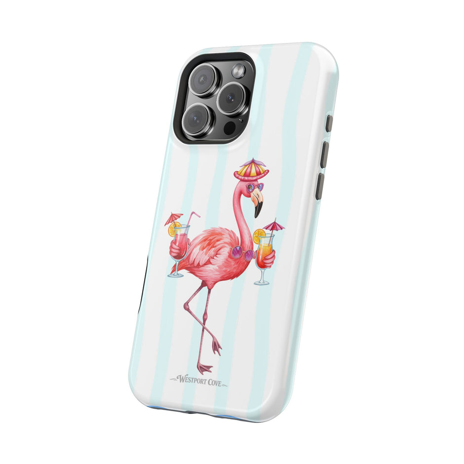 Flamingo Cocktail - Extreme MagSafe Phone Case