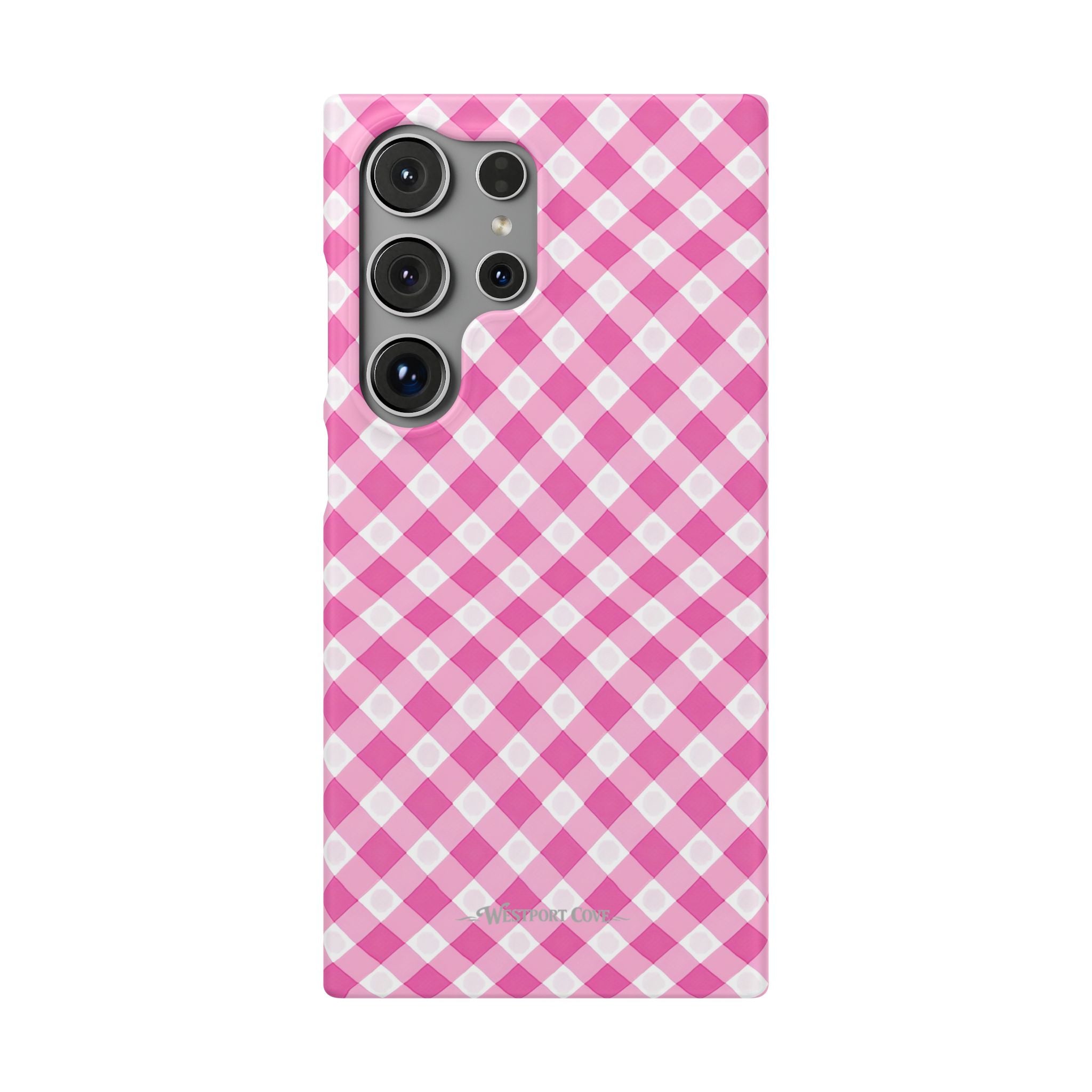 Pink Gingham - Elite Case