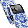 Blue and White Christmas Ornaments Extreme Impact MagSafe Phone Case
