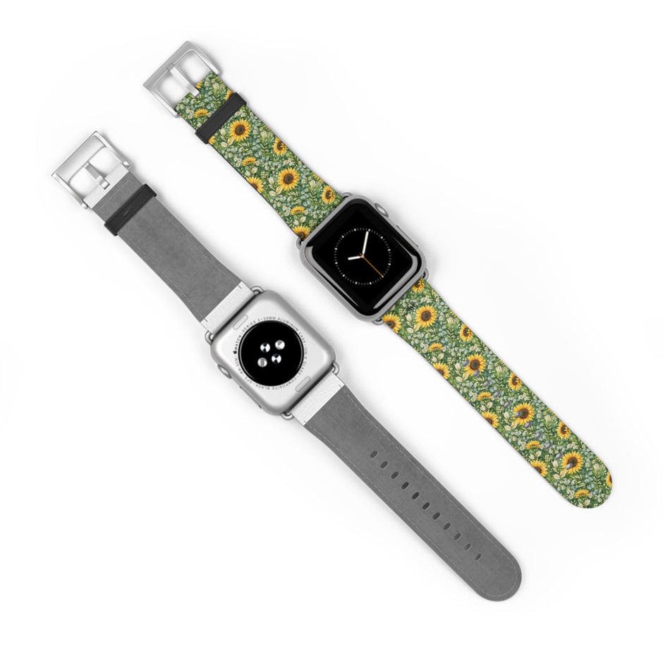 Sunflower Garden - Apple Watch Band