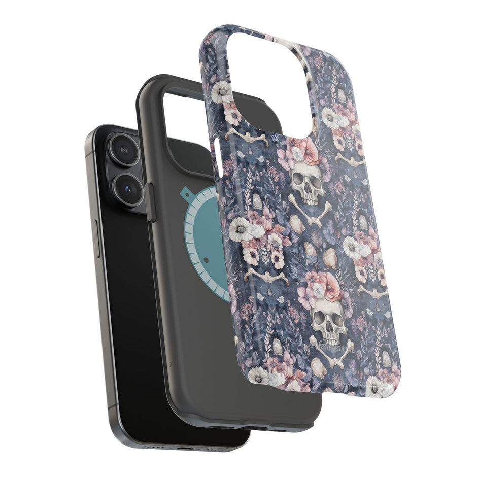 Floral Skull - Extreme MagSafe Phone Case