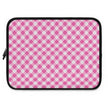 Pink Gingham Laptop Sleeve - Stylish Protection for Your Device