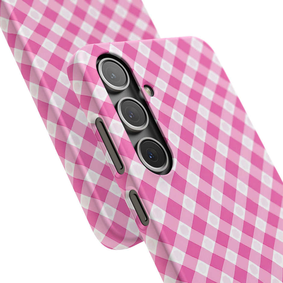 Pink Gingham - Elite Case