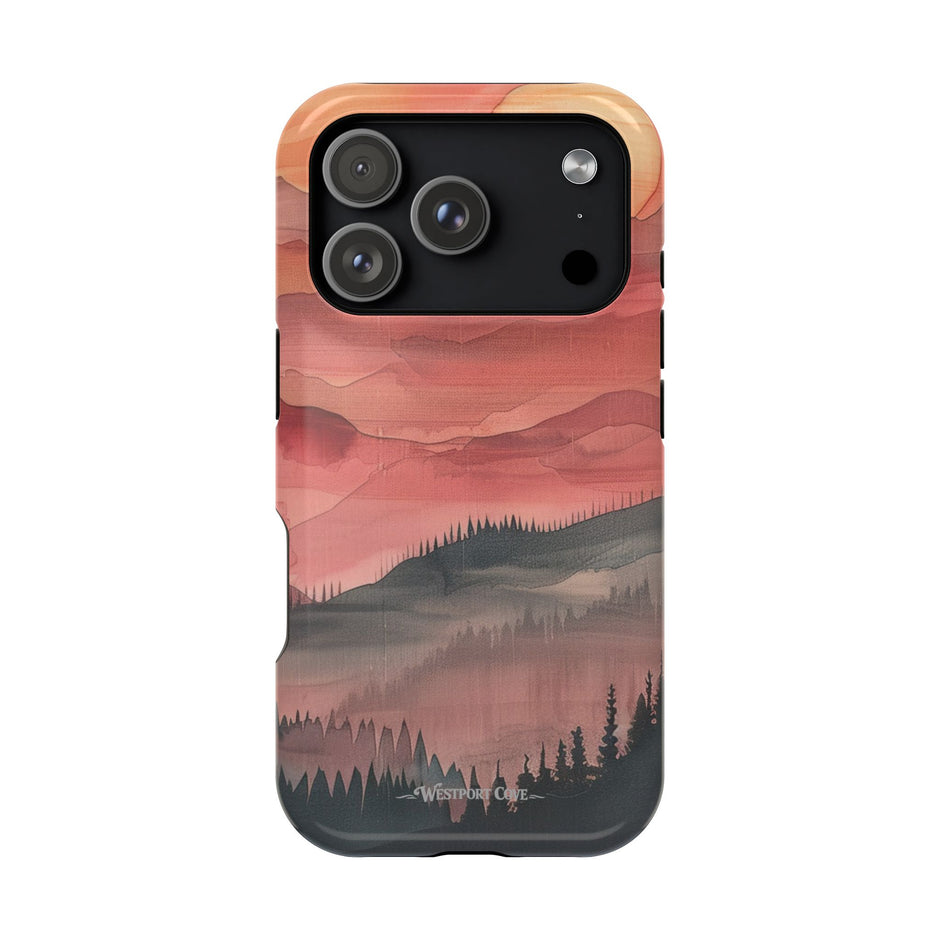 Sunset Mountain - Extreme MagSafe Phone Case