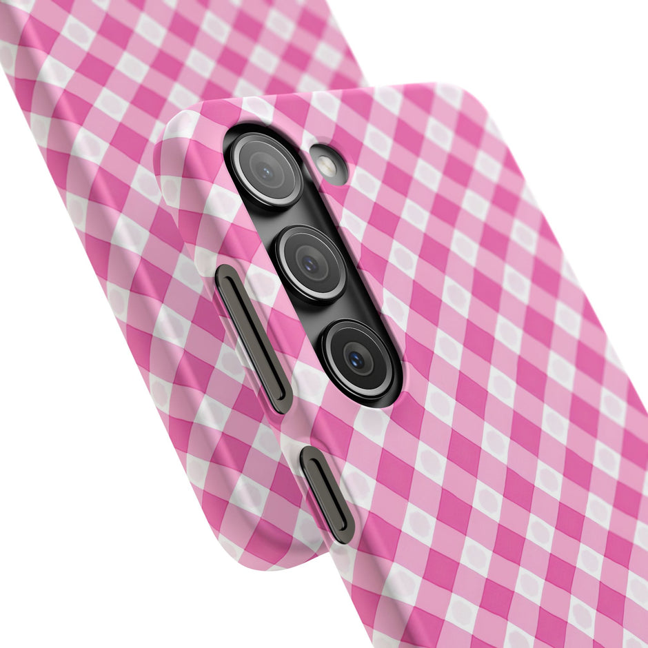 Pink Gingham - Elite Case