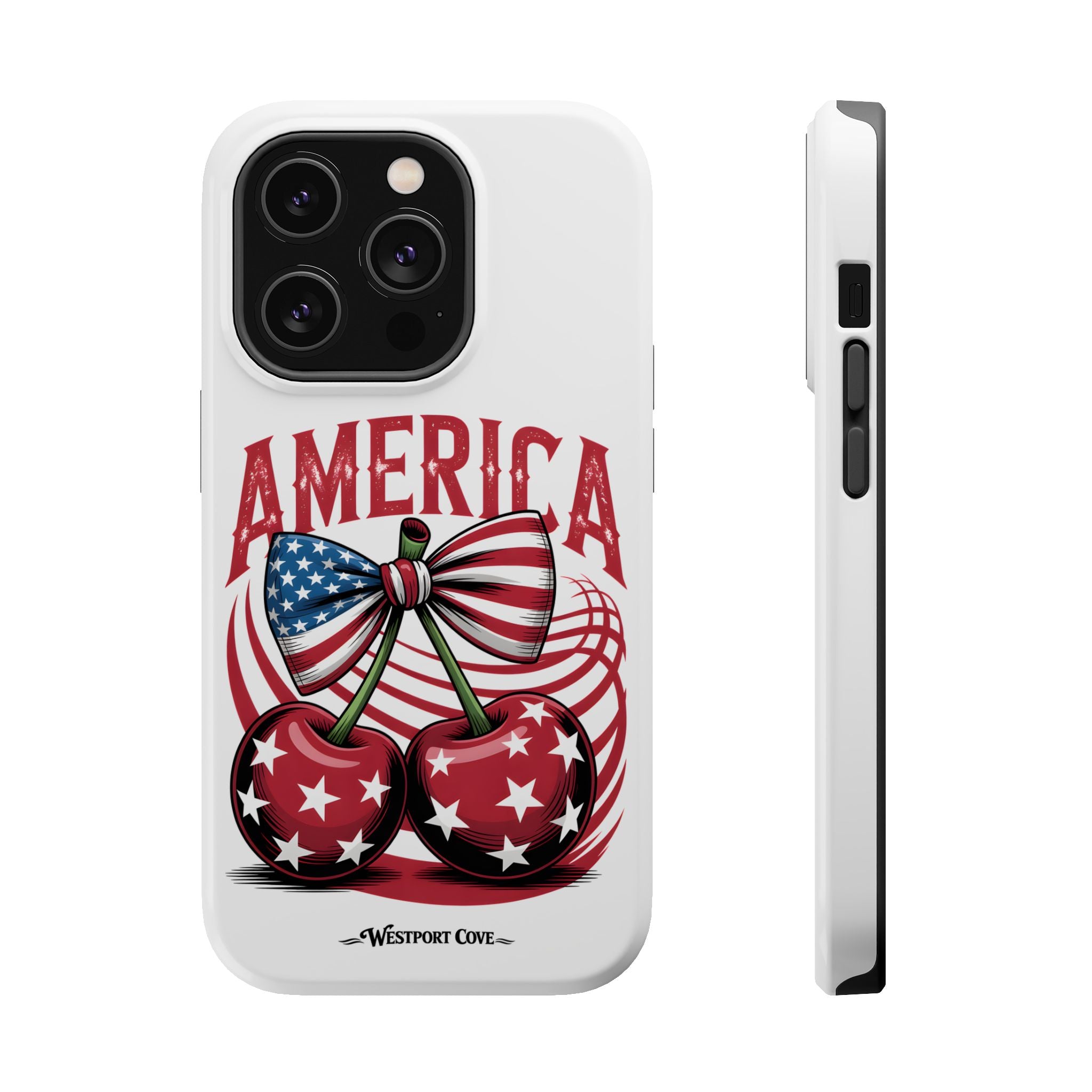Patriotic Cherry - Extreme MagSafe Phone Case
