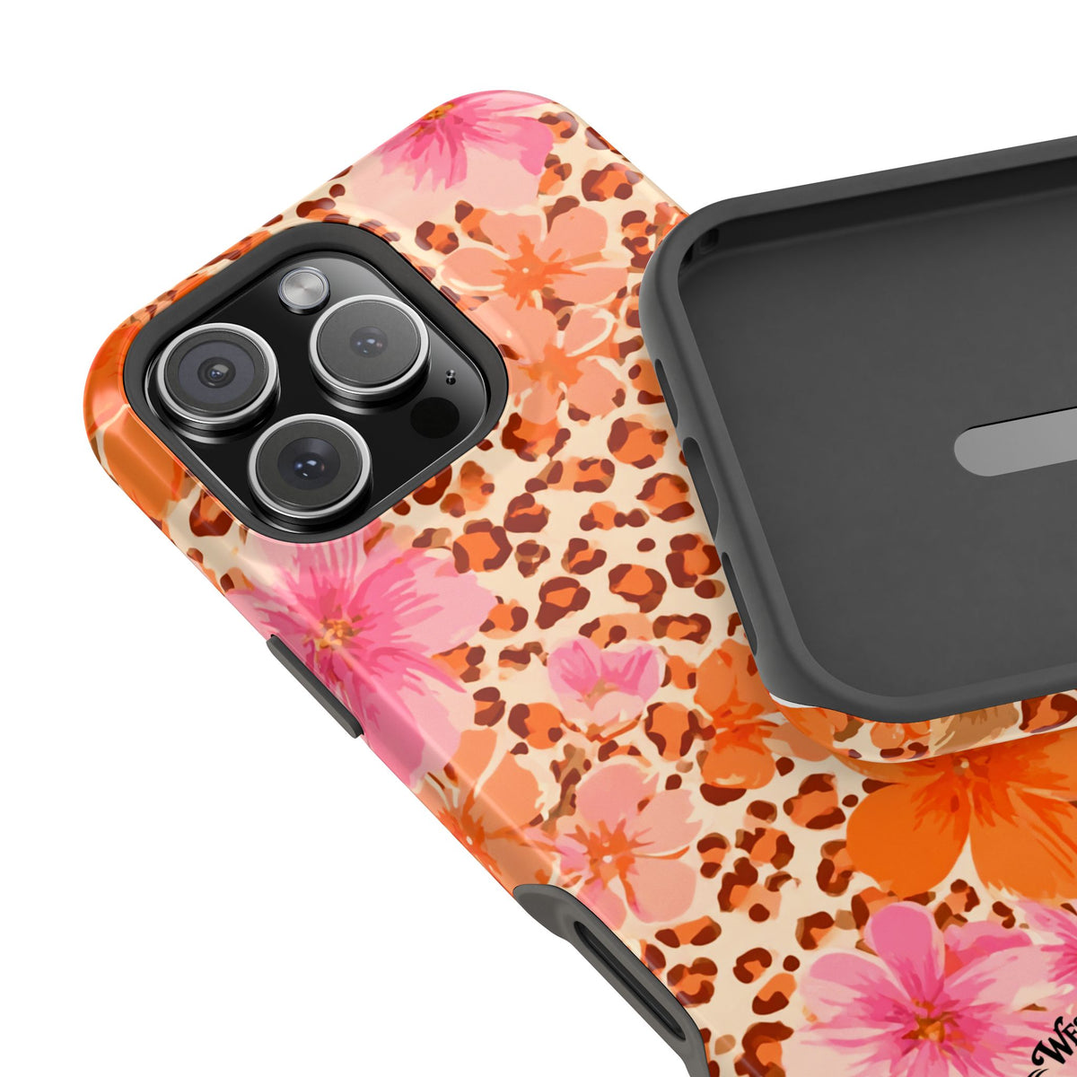 Leopard Flower - Extreme Impact MagSafe Phone Case