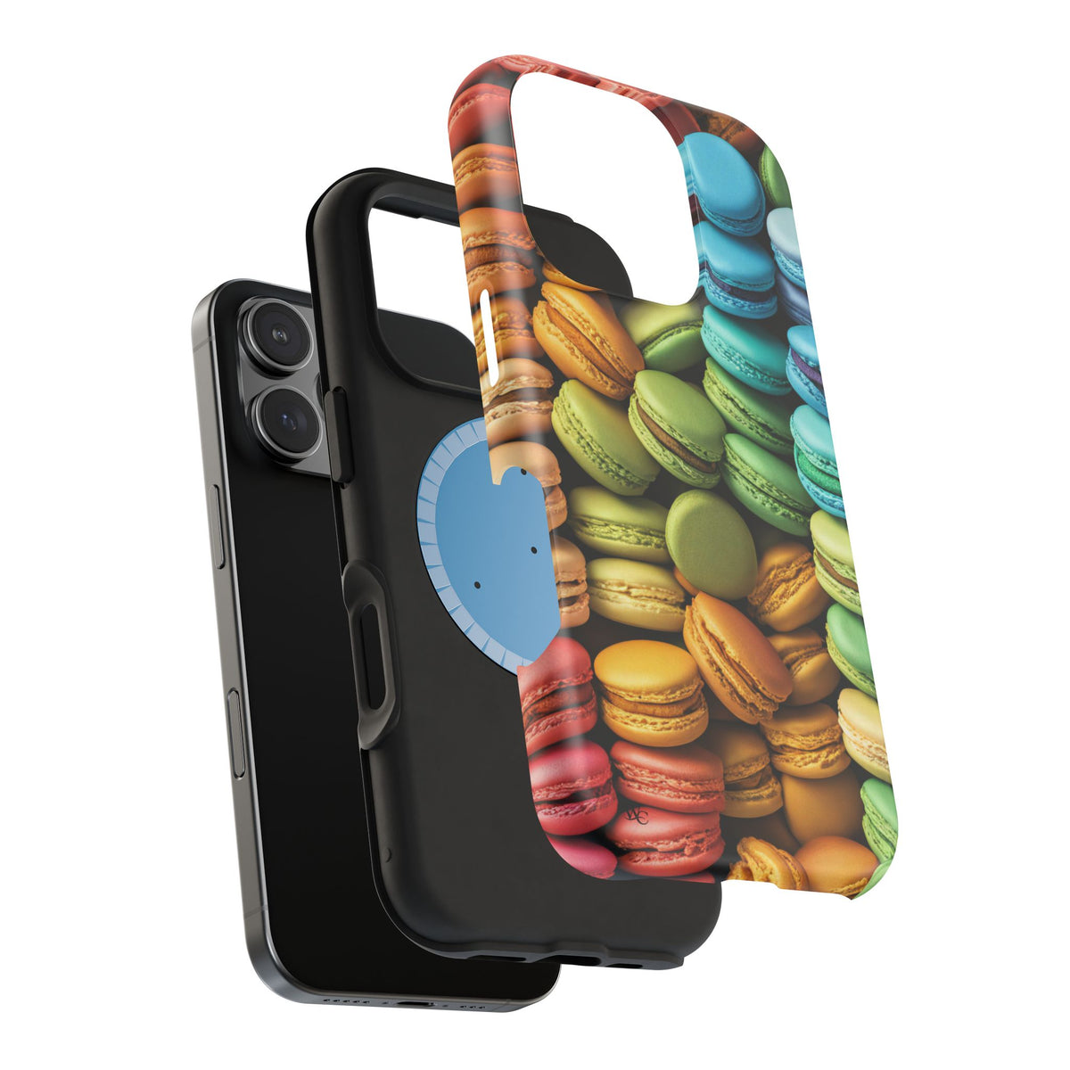 Rainbow Macarons  - Extreme Impact MagSafe Phone Case