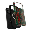 Vintage Gothic Christmas Filigree Pattern Extreme Impact MagSafe Phone Case