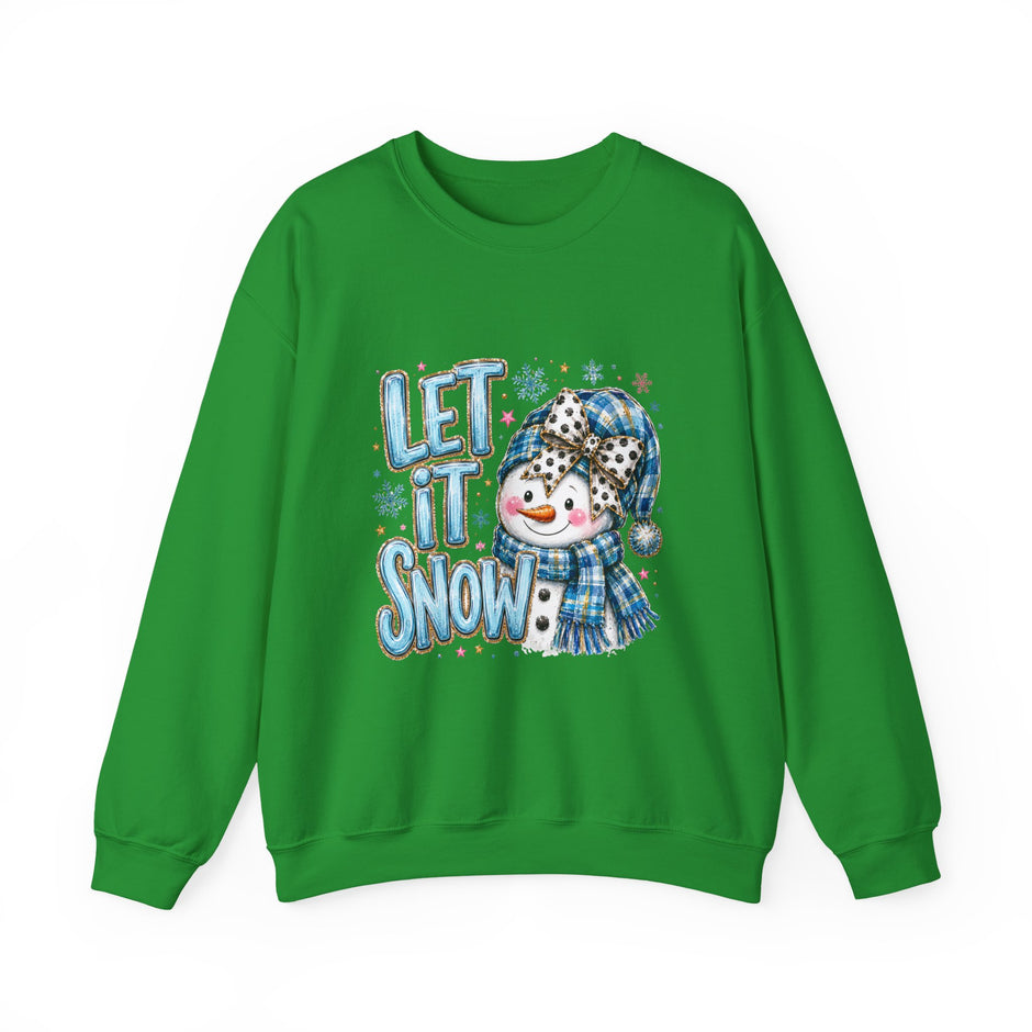 Let It Snow Snowman Sweatshirt