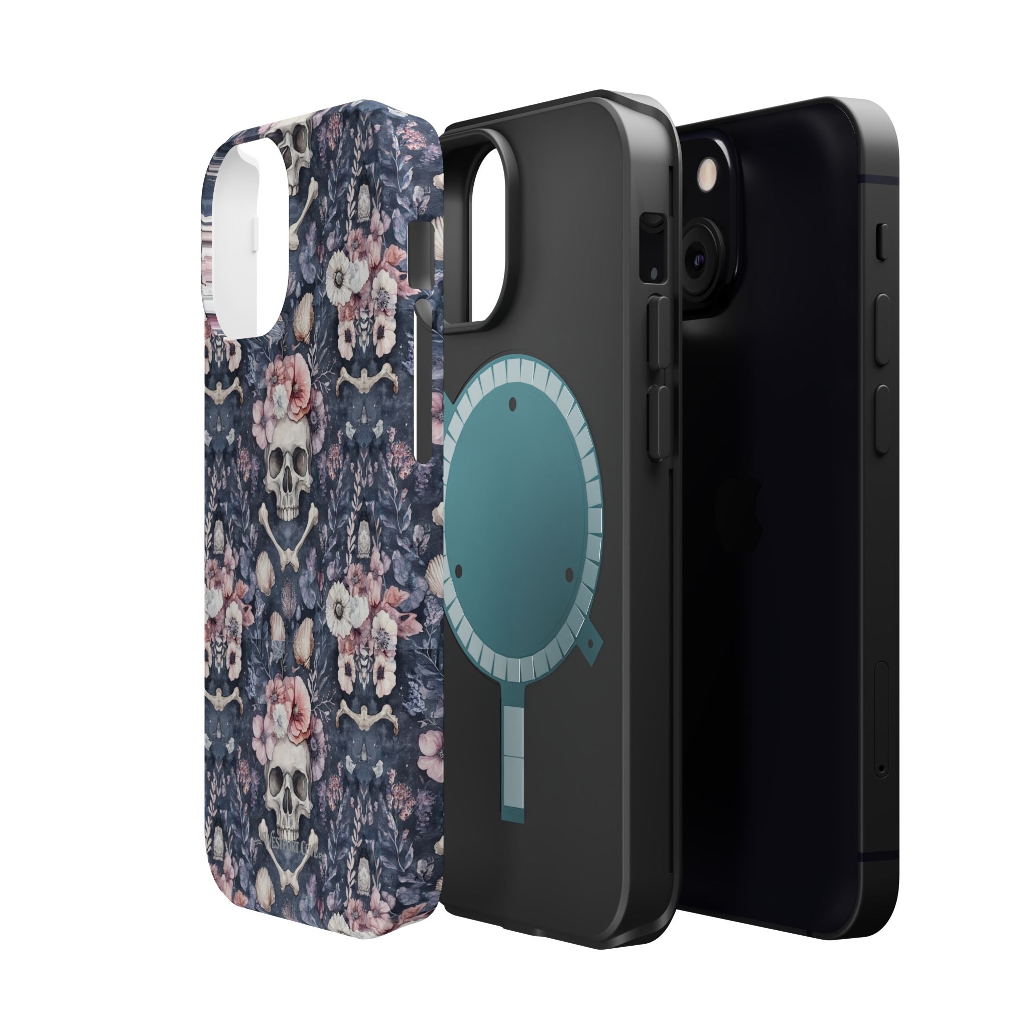 Floral Skull - Extreme MagSafe Phone Case
