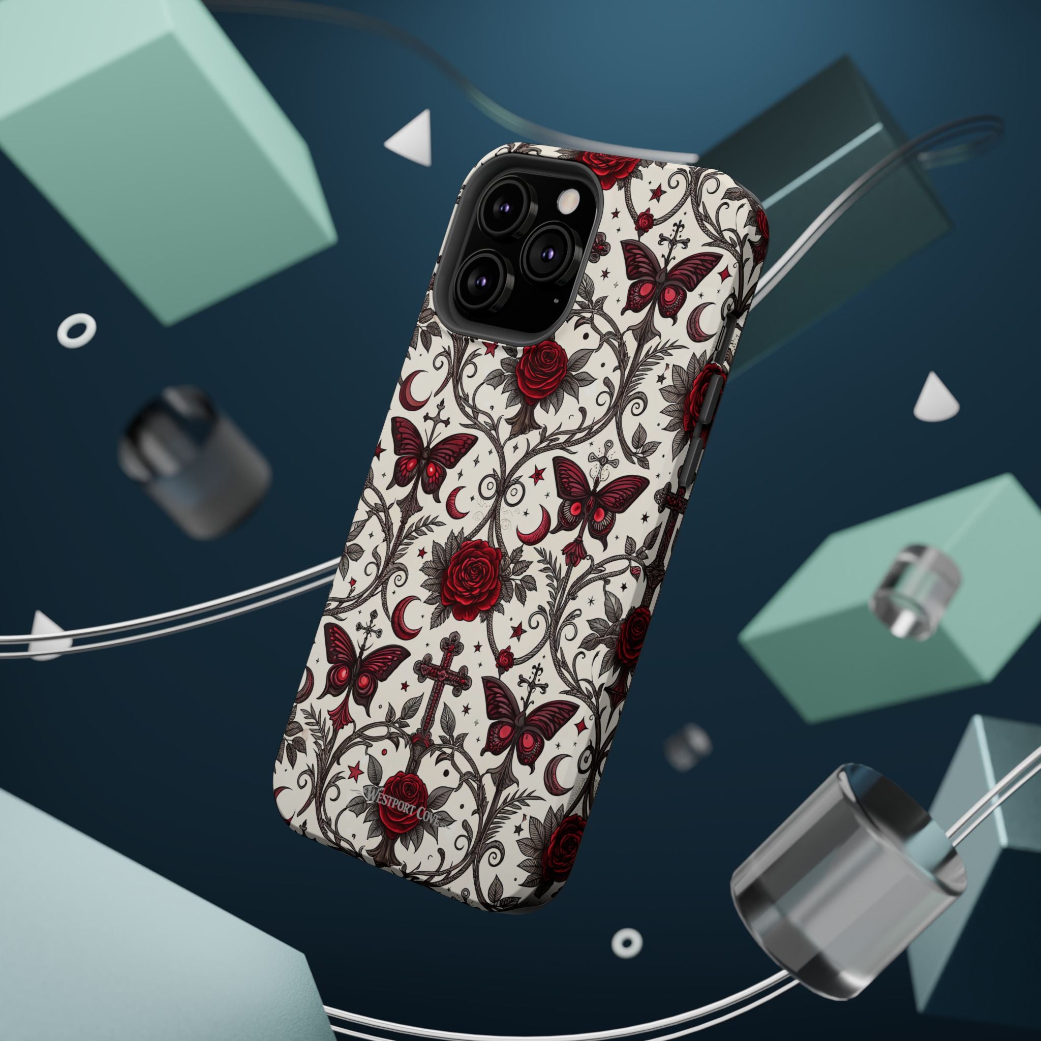 Rose & Butterfly - Extreme MagSafe Phone Case