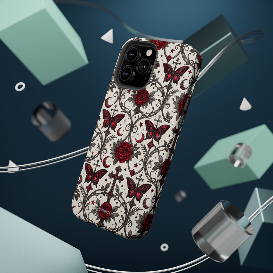 Rose & Butterfly - Extreme MagSafe Phone Case
