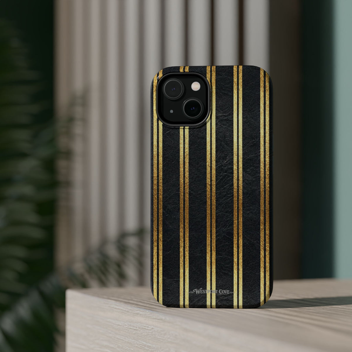 Black Leather - Extreme MagSafe Phone Case