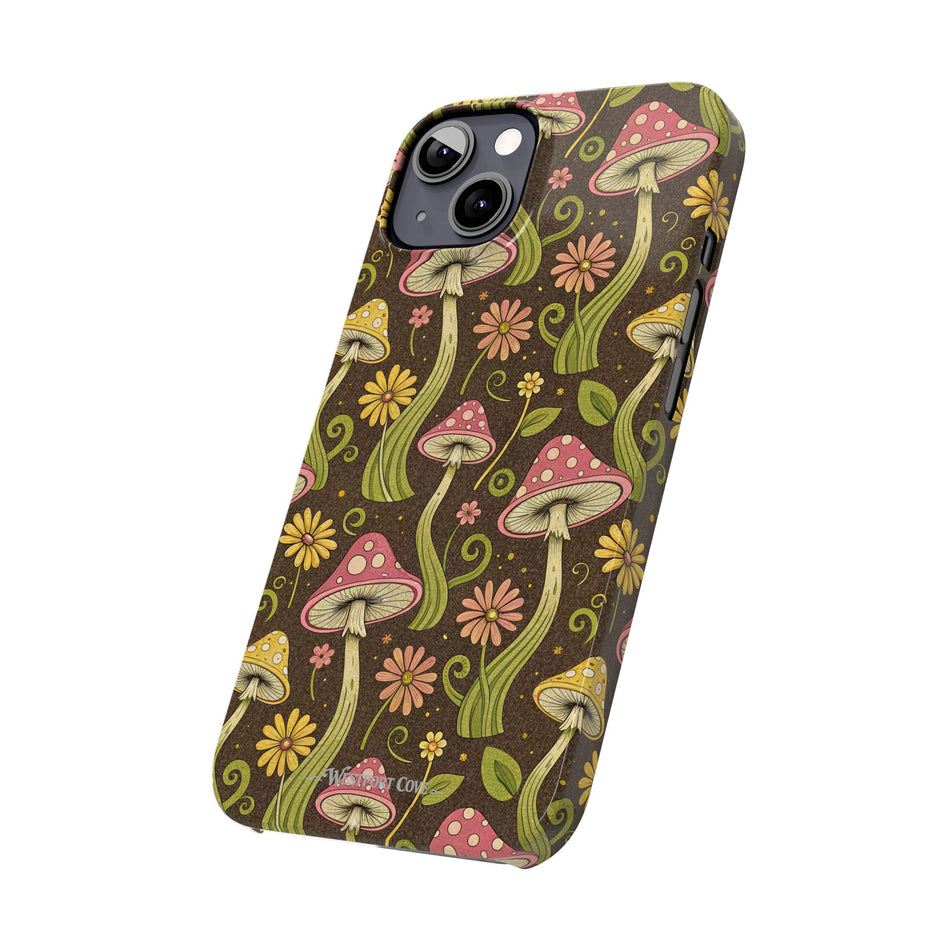 Magic Mushroom - Essential Phone Case – Retro Psychedelic Botanical Design
