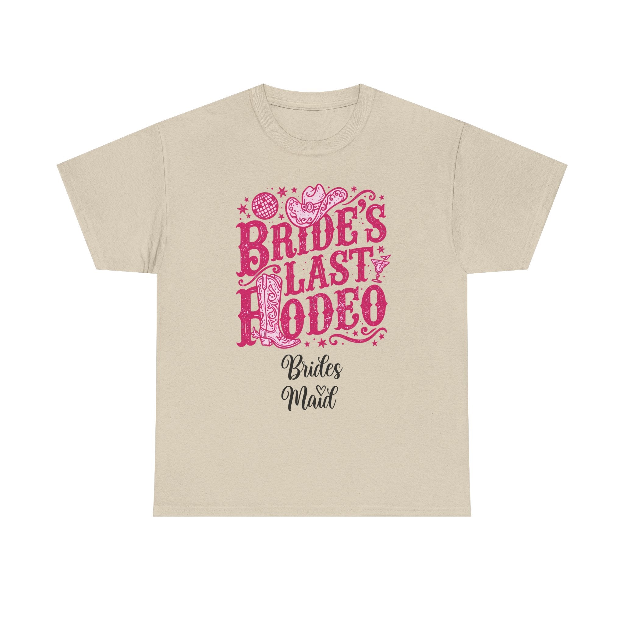 Bride’s Last Rodeo T-Shirt — Bachelorette Bridesmaid Party Western Tee