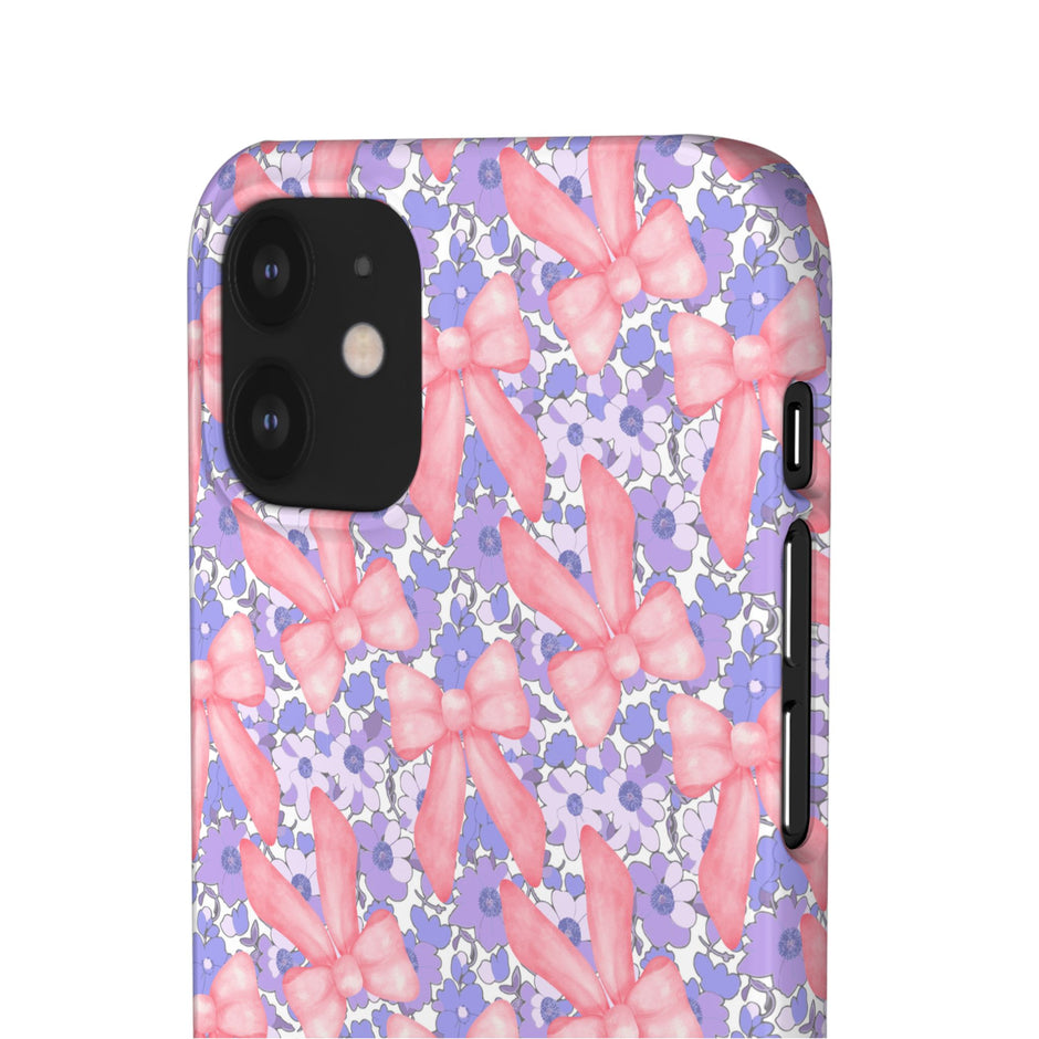 Bow Floral - Elite Phone Case