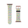 Be Mine; or Not - Pastel Heart Pattern Apple Watch Band — Cute Candy Hearts Watch Strap