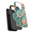 Teal Peony - Extreme MagSafe Phone Case