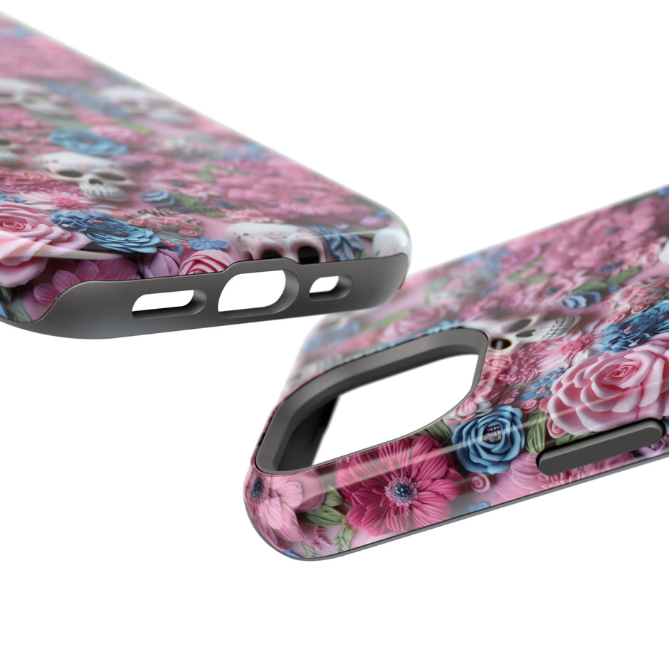 Floral Skull - Extreme MagSafe Phone Case