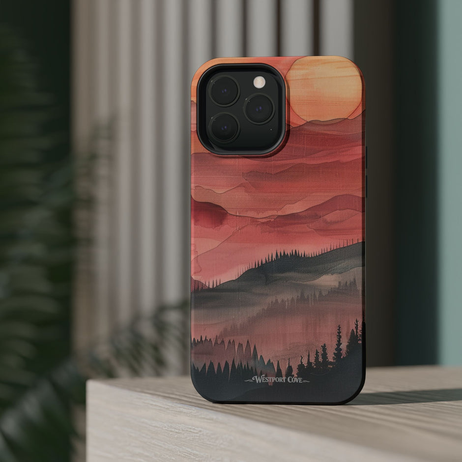 Sunset Mountain - Extreme MagSafe Phone Case