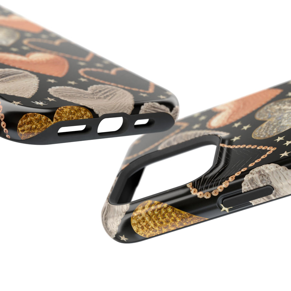 Metallic Heart - Extreme Impact MagSafe Phone Case