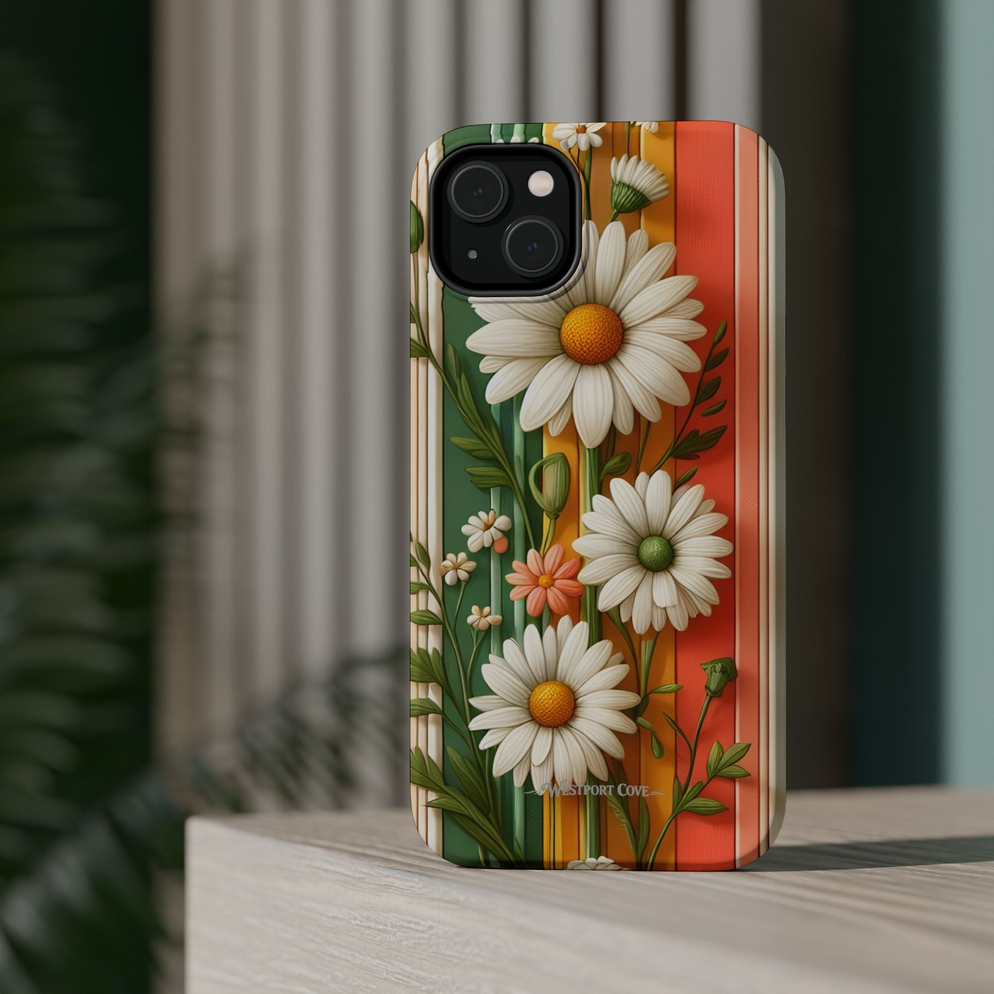 Daisy Stripe - Extreme MagSafe Phone Case