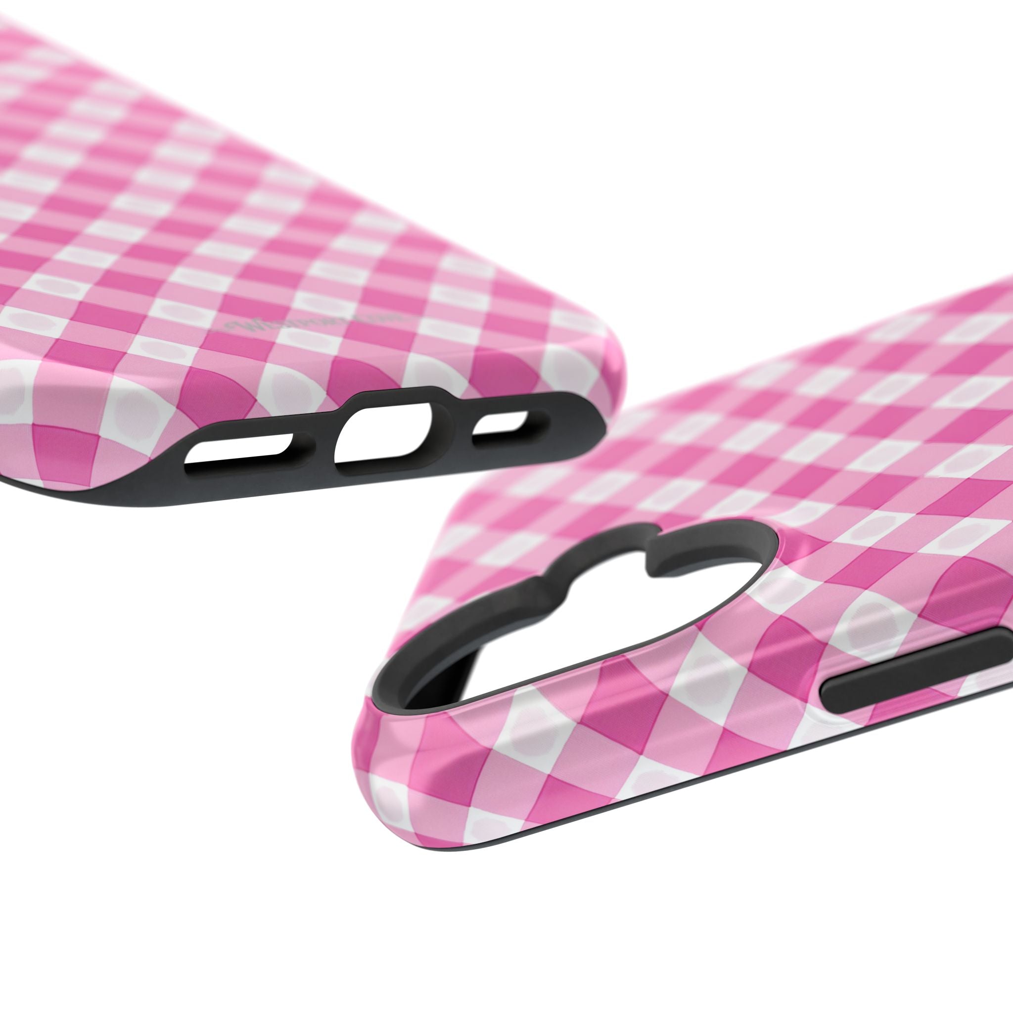 Pink Gingham - Extreme Phone Case