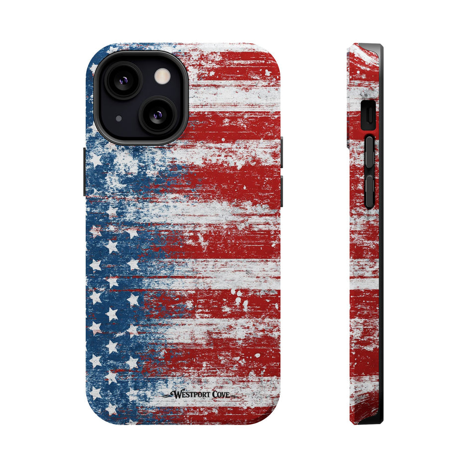 American Flag Distressed - Extreme MagSafe Phone Case