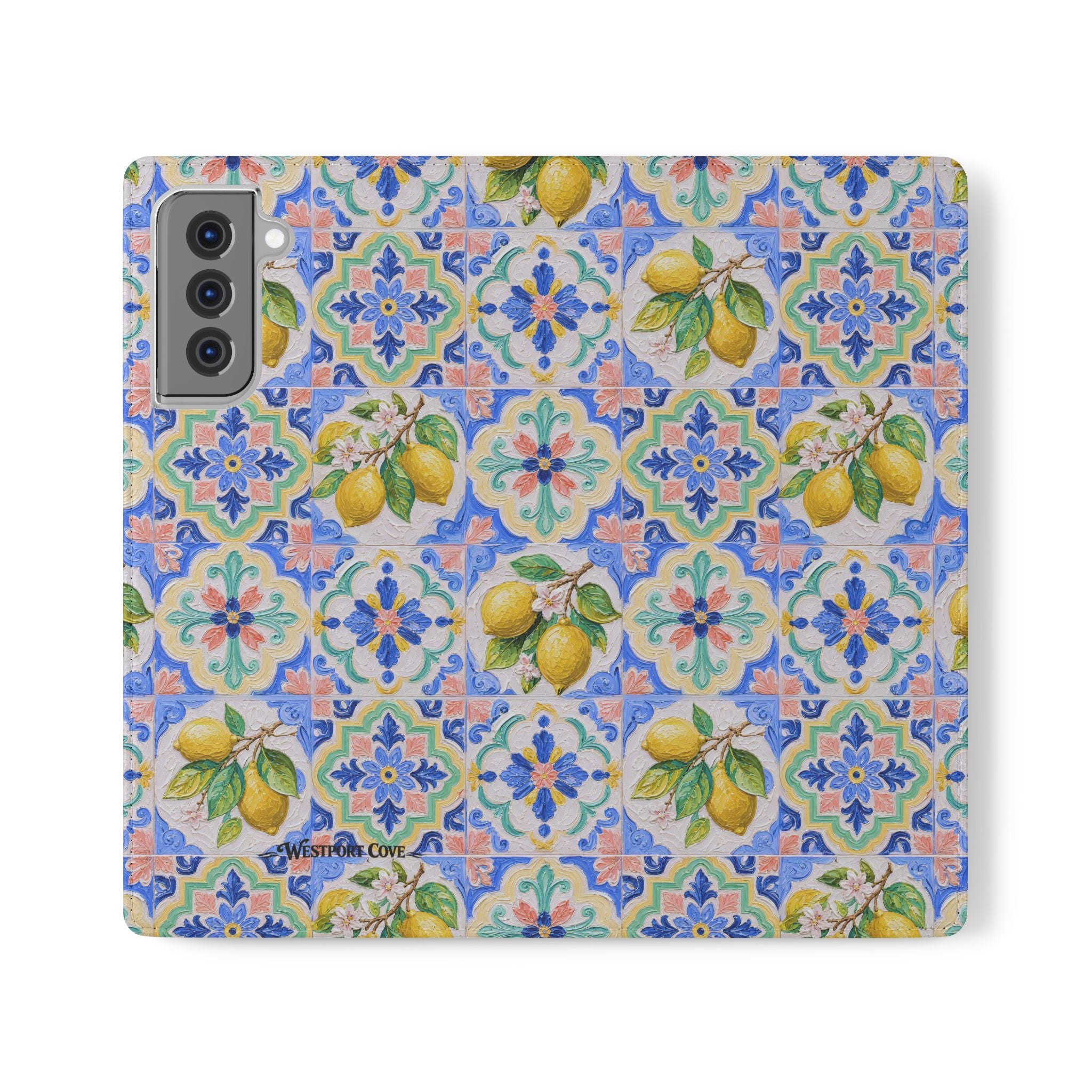 Santorini Lemon - Flip Case