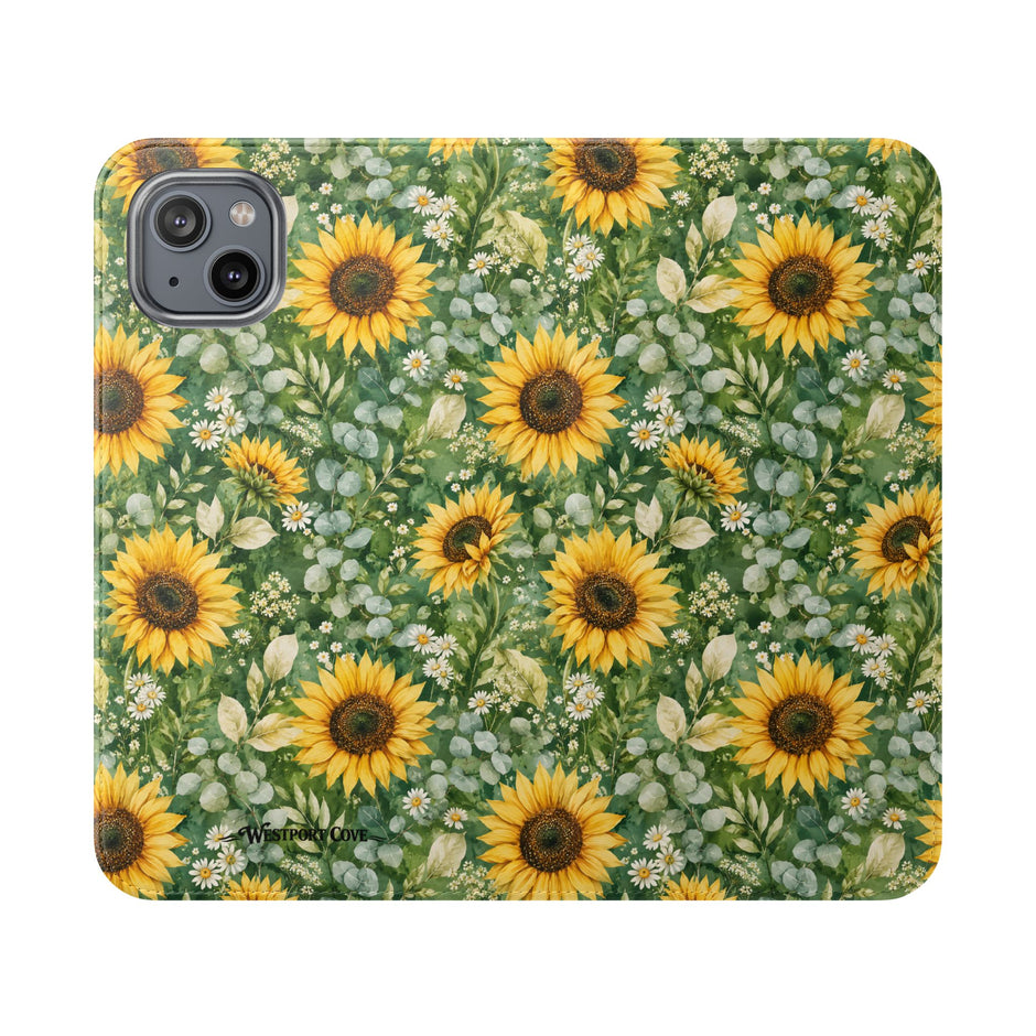 Sunflower Garden - Flip Case