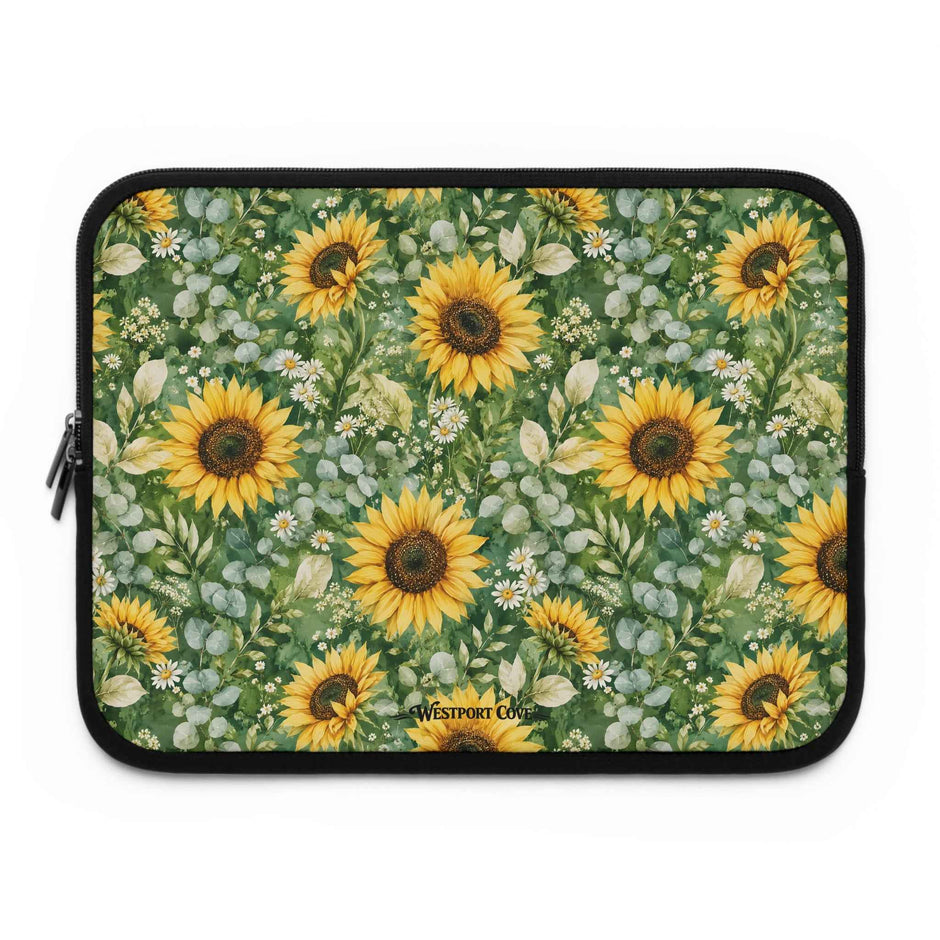 Sunflower Garden - Safe Harbor Laptop Sleeve