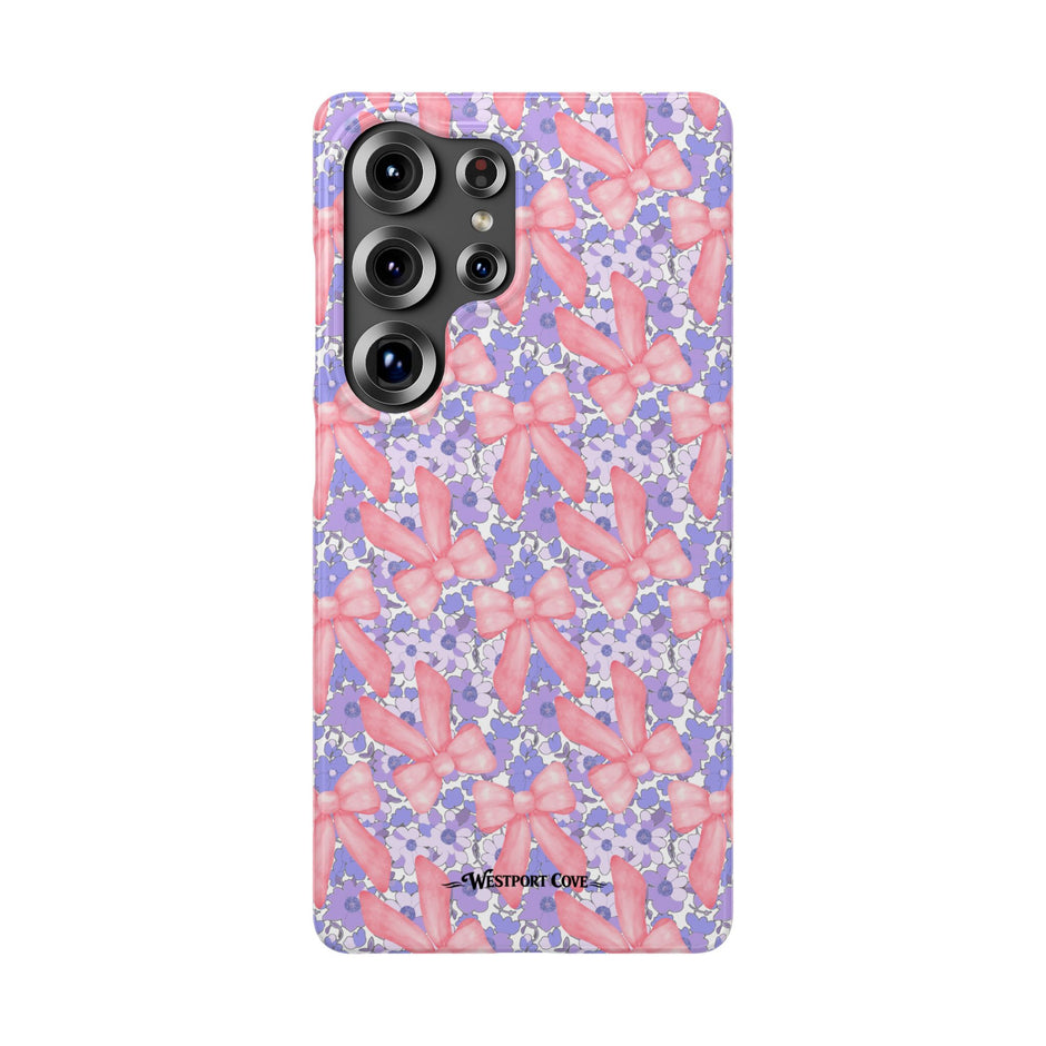Bow Floral - Elite Phone Case